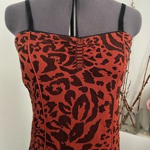 Free People intimately tiger stretch slip dress, XS